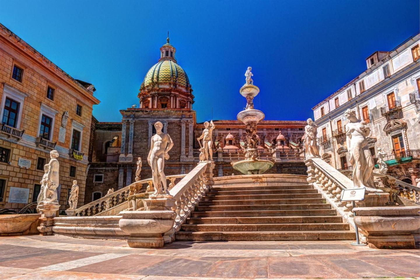 Luxury Stay Palermo Suite Con Spa Privata Vicino Stazione Экстерьер фото